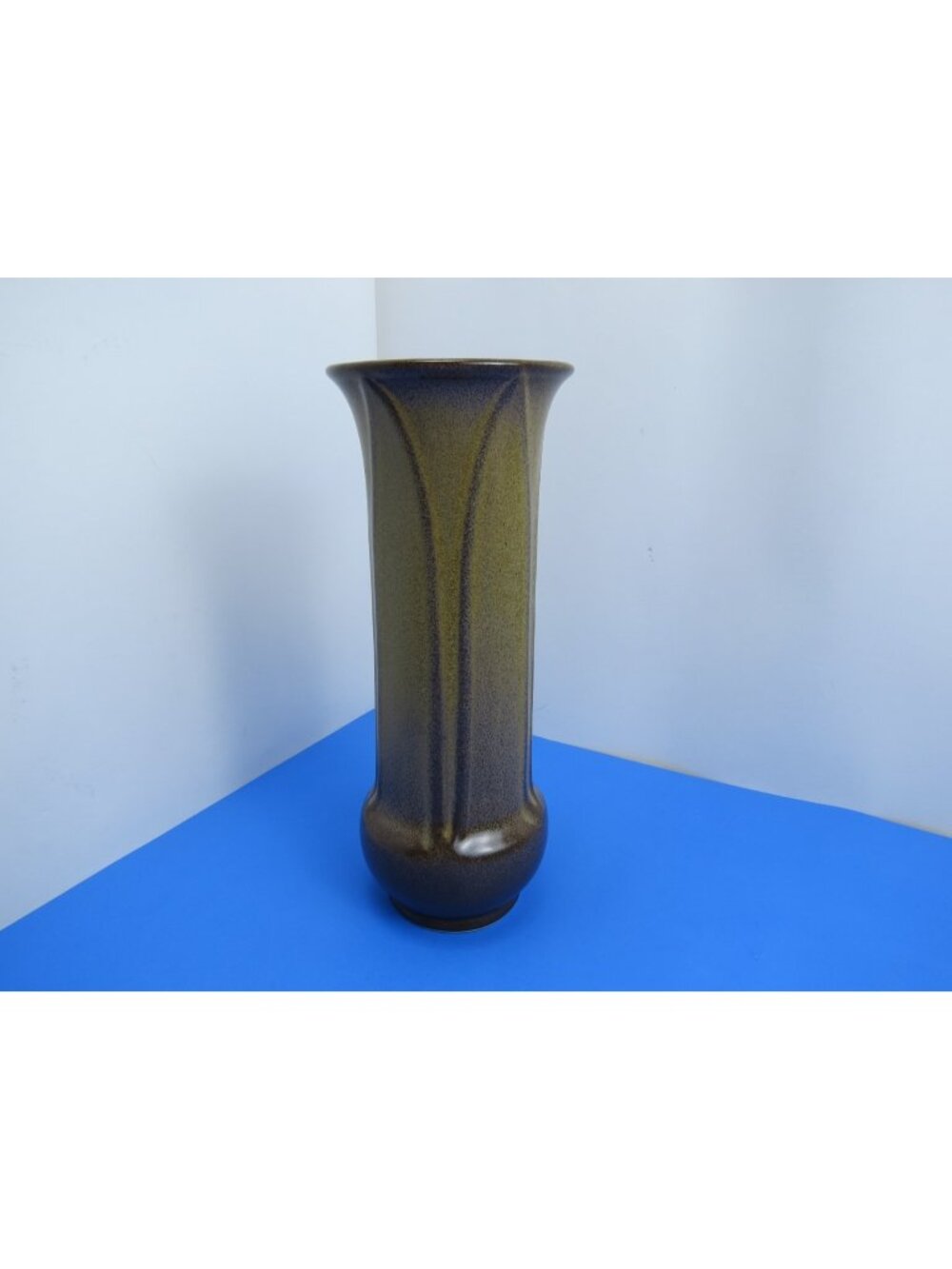 Pristine 2013 Rookwood ANGELICA Art Deco Vase Green Earth Tone 11.5" Tall 2396